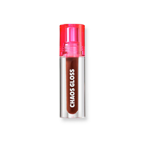 Trouble Maker - Brilho labial Chaos Gloss - Hopscotch Mahogany Nude