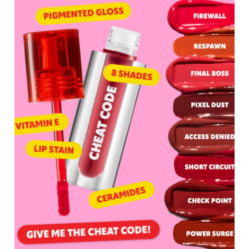Trouble Maker - Brilho Labial Cheat Code Hydrating - Power Surge