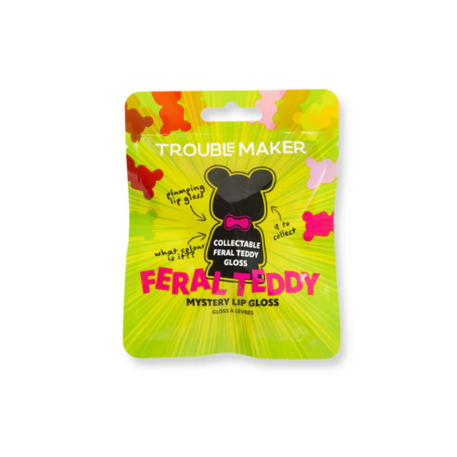 Trouble Maker - Gloss Labial Surpresa Feral Teddy Mistery Plumping