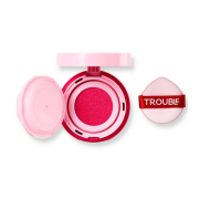 Trouble Maker - Blush Cushion Press Play - Non Stop Hot Pink