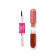 Trouble Maker - Duo Lip Tint peel-off  + Gloss Labial Genius - Checkmate Peach Pink