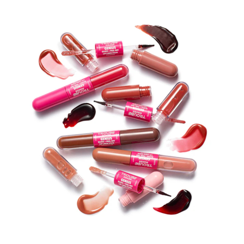 Trouble Maker - Duo Lip Tint peel-off + Gloss Labial Genius - The Thinker Deep Plum