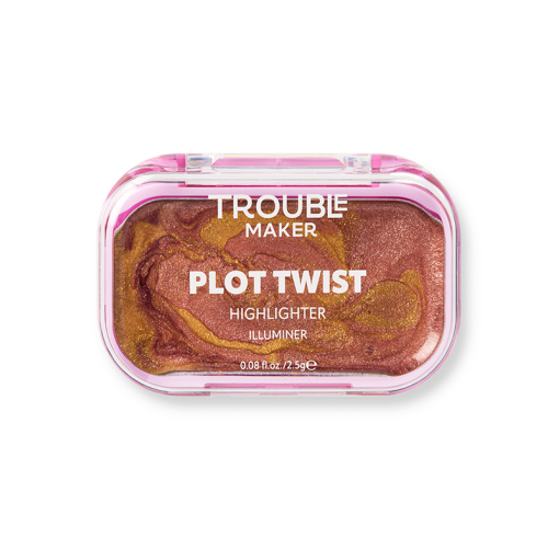 Trouble Maker - Iluminador em creme Plot Twist - In Motion Gold