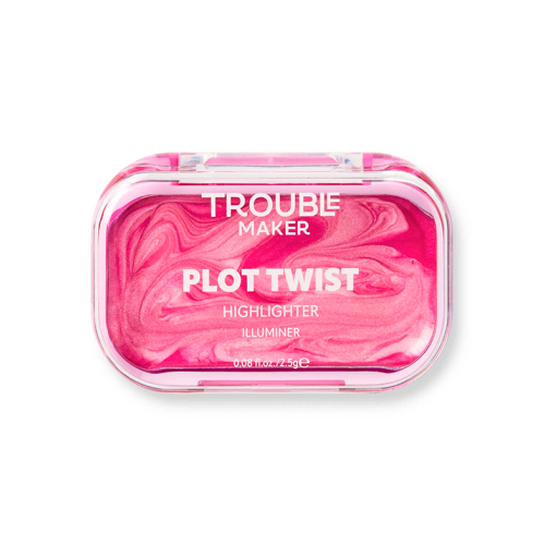 Trouble Maker - Iluminador em creme Plot Twist - Spiralling Pink