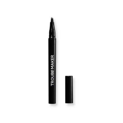 Trouble Maker - Lápis de Sobrancelha Fluffer Brow Brush Natural - Soft Black