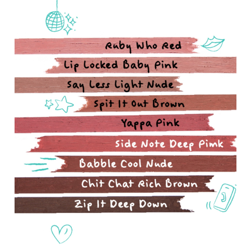 Trouble Maker - Batom Overdo it - Side Note Deep Pink