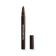 Trouble Maker - Lápis para Sobrancelhas Fluffer Brow Brush Natural - Dark Brown