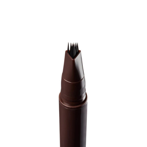 Trouble Maker - Lápis para Sobrancelhas Fluffer Brow Brush Natural - Dark Brown