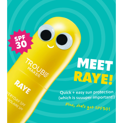 Trouble Maker - Prebase em stick com SPF30 Raye
