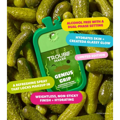 Trouble Maker - *Squishmallows* - Bruma facial fixadora - Charles the Pickle