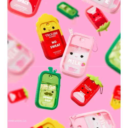 Trouble Maker - *Squishmallows* - Bruma facial fixadora - Floyd the French Fry