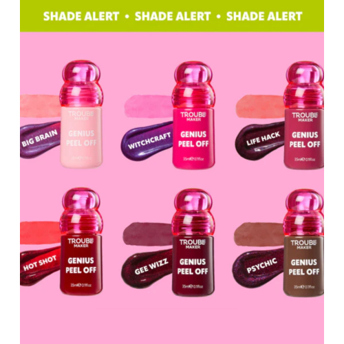 Trouble Maker - Tinta Labial Genius peel-off - Hotshot Red