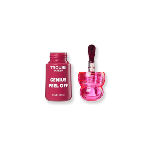 Trouble Maker - Tinta para Lábios Genius peel-off - Life Hack Rose Pink
