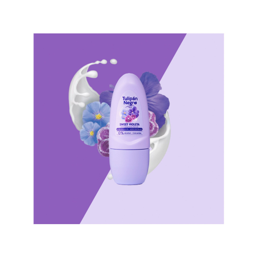 Tulipán Negro - Desodorante antitranspirante roll-on - Sweet Violeta
