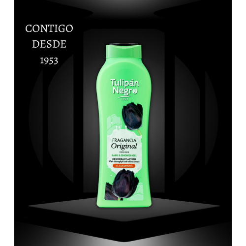 Tulipán Negro - *Fresh Skin* - Gel de banho 650ml - Fragancia Original