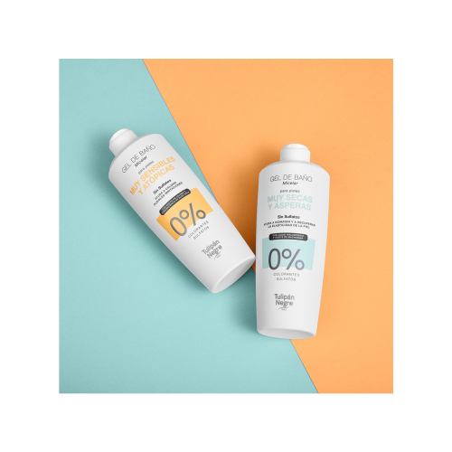 Tulipán Negro - Gel de banho micelar - Pele muito seca e áspera