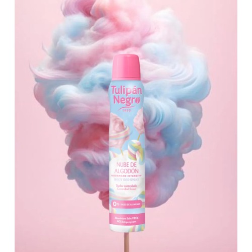 Tulipán Negro - *Gourmand Intensity* - Desodorante Deo Spray - Nube de Algodón
