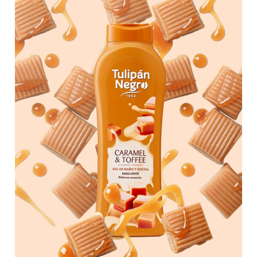 Tulipán Negro - *Gourmand Intensity* - Gel de banho 650ml - Caramel & Toffee
