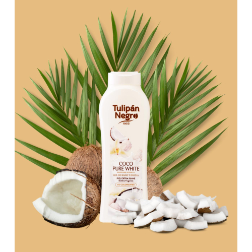 Tulipán Negro - *Gourmand Intensity* - Gel de banho 650ml - Coco Pure White