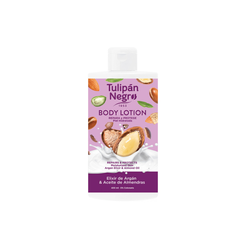 Tulipán Negro - Loção Corporal - Elixir de Óleo de Argan e Amêndoa