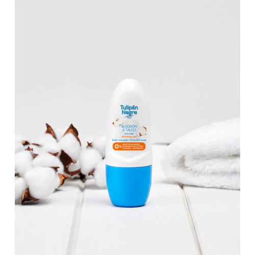 Tulipán Negro - *Skin Care* - Desodorante Deo Roll-on - Algodão e Talco