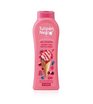 Tulipán Negro - *Yummy Cream Edition* - Gel de banho 650ml - Yogurt con Frutos Rojos