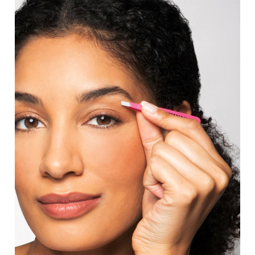 Tweezerman - Mini Clipe Slant Tweezer - Rosa Neon
