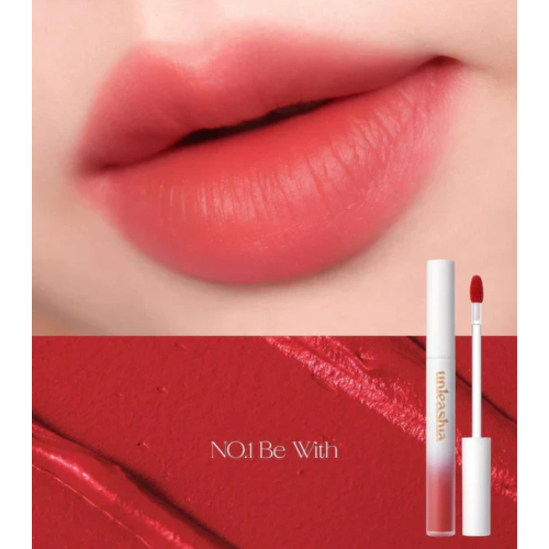 Unleashia - Matte Lip Tint Luv Hug Velvet Tint - 01: Be With