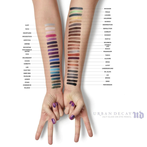 Urban Decay - Lápis delineador 24/7 Glide-On - Sabbath