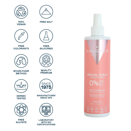 Valquer - Condicionador especial para caracóis - Todos os tipos de caracóis