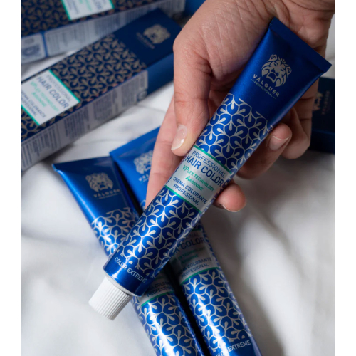 Valquer - Creme de coloração profissional - 8h00: Loiro Claro