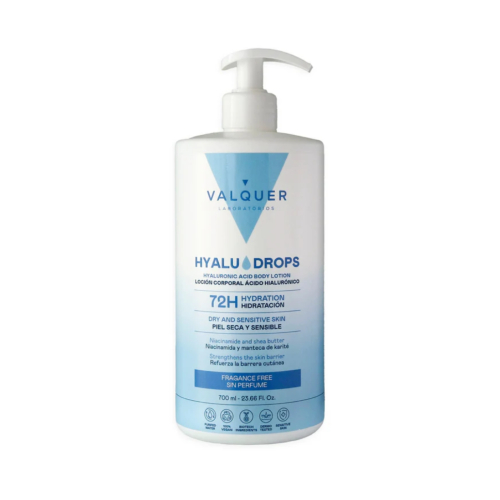 Valquer - Loção Hidratante Corporal 72h Hyaludrops - Sem Fragrância