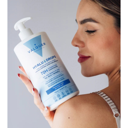 Valquer - Loção Hidratante Corporal 72h Hyaludrops - Sem Fragrância