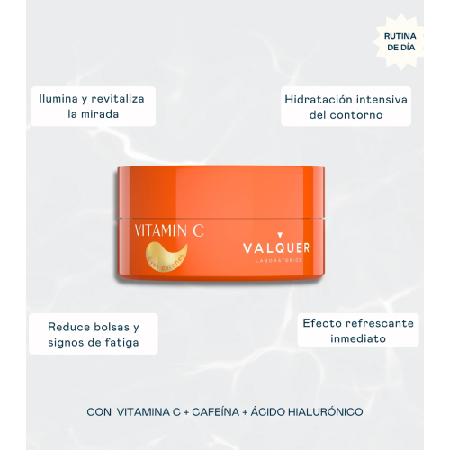 Valquer - Adesivos para o contorno dos olhos com vitamina C