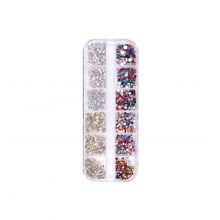 Diversos - Pedras para decoração de unhas - Multicolor maxi