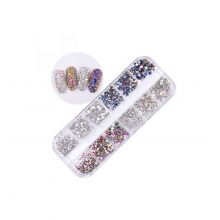 Diversos - Pedras para decoração de unhas - Multicolor mini