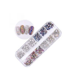 Diversos - Diamantes para decoração - Mini multicolor