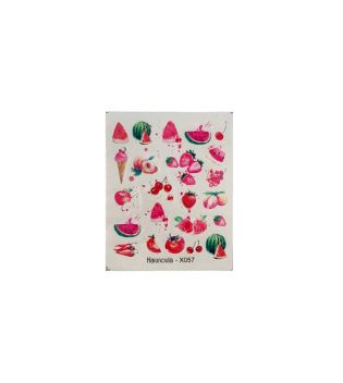 Diversos - Nail Art Stickers - Summer and fruit
