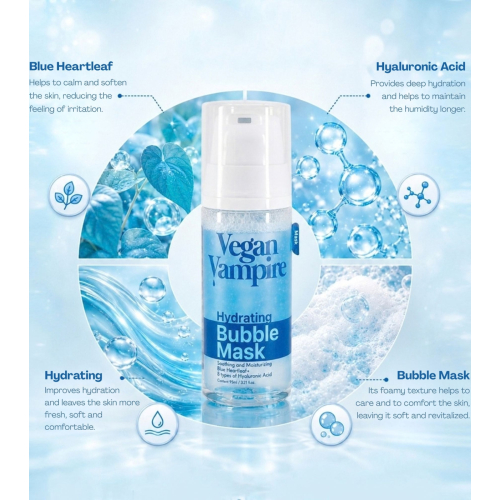 Vegan Vampire - Máscara facial Bubble - Hydrating