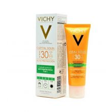 Vichy - *Capital Soleil* - tratamento anti-manchas 3 em 1 com SPF30 Idéal Soleil
