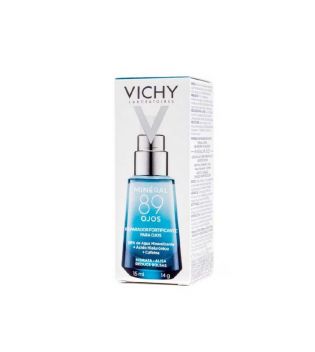 Vichy - Reparando o contorno dos olhos com ácido hialurônico Minéral 89