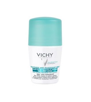 Vichy - Desodorante roll-on de tratamento antitranspirante 48H