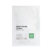 Village 11 Factory - *Active Clean* - Máscara Facial Hidratante e Iluminadora Sheet Mask Lemon