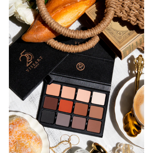Viseart - Slim Pro VisePRO Paleta de sombras - VISE01: Neutral Mattes 25e Anniversary