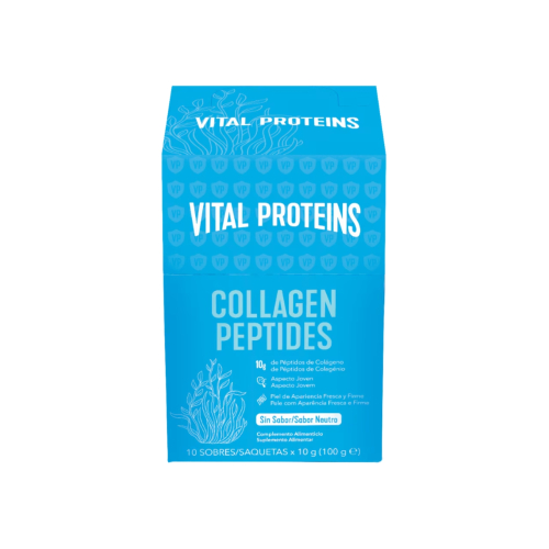 Vital Proteins - Peptídeos de Colágeno Sem Sabor - 10 Sachês