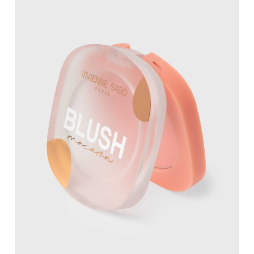 Vivienne Sabó - Blush em Pó Matte Macaron - 01: Peach