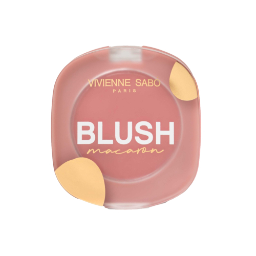 Vivienne Sabó - Blush em Pó Matte Macaron - 03: Soft Pink