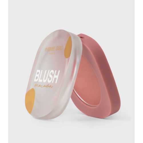 Vivienne Sabó - Blush em Pó Matte Macaron - 04: Natural Pink