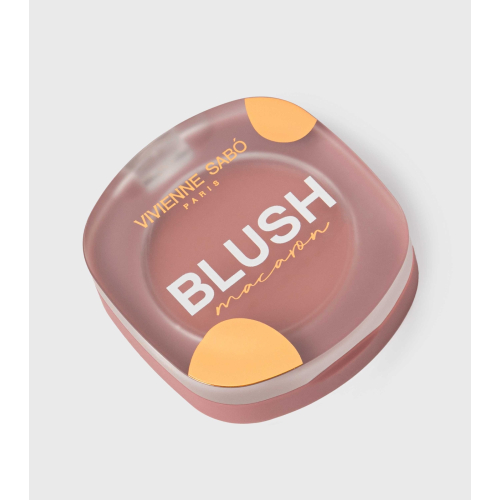 Vivienne Sabó - Blush em Pó Matte Macaron - 04: Natural Pink