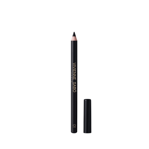 Vivienne Sabó - Lápis de olhos Merci - 01: Black Matte